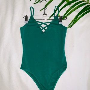 Emerald Green Bodysuit
